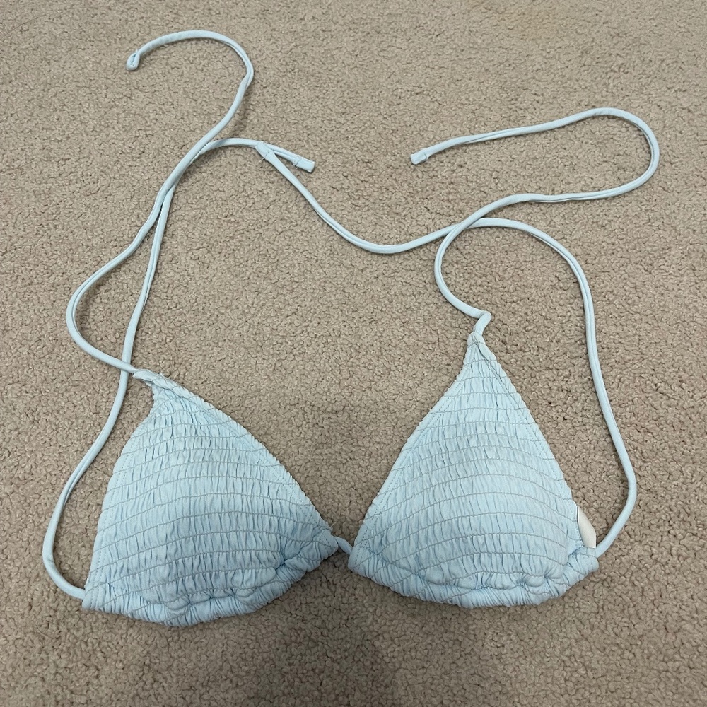 Gianni Bini Light Blue Bikini Top